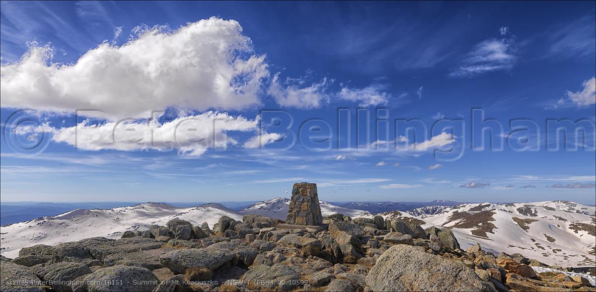 Peter Bellingham Photography Summit of Mt Kosciuszko - NSW T (PBH4 00 10599)